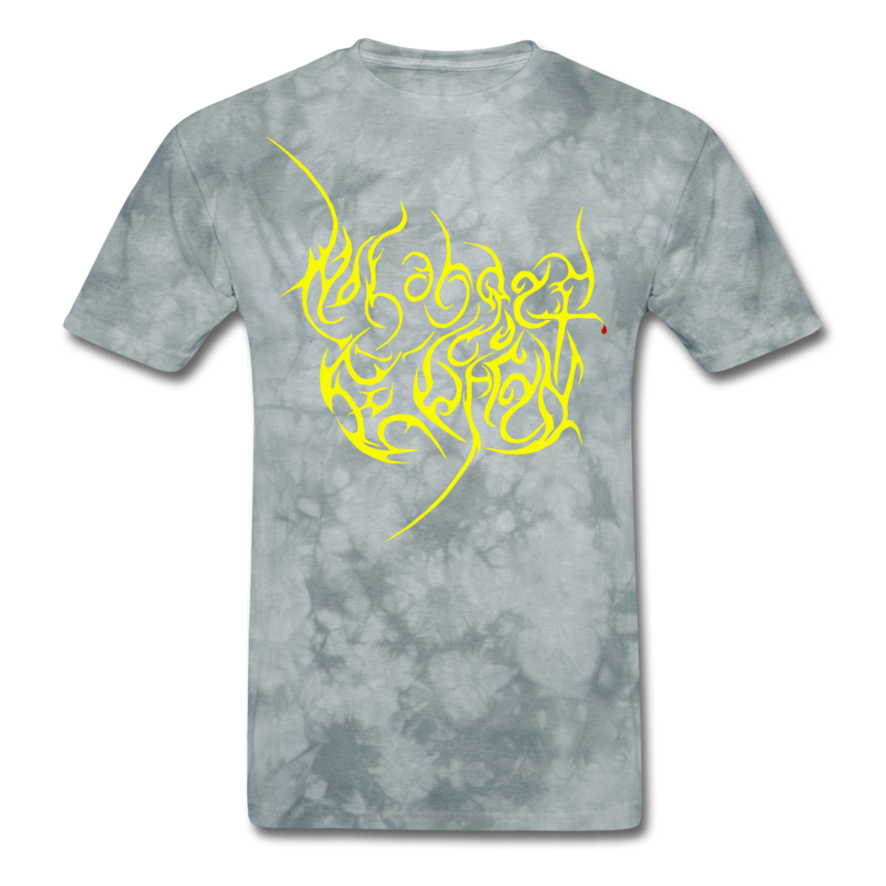 Men's No Longer Buried T-Shirt - grey tie dye