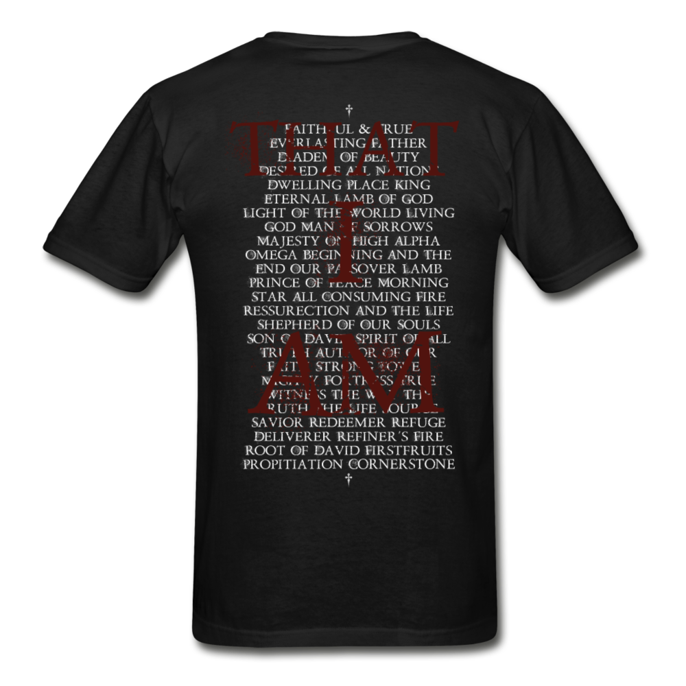 Men's Names Of God T-Shirt - black