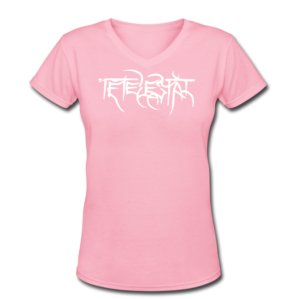 Women's V-Neck Tetelestai - pink