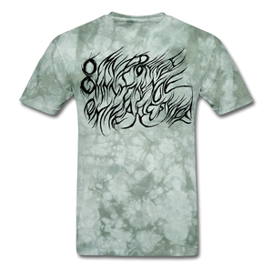 Men's T-Shirt - military green tie dye