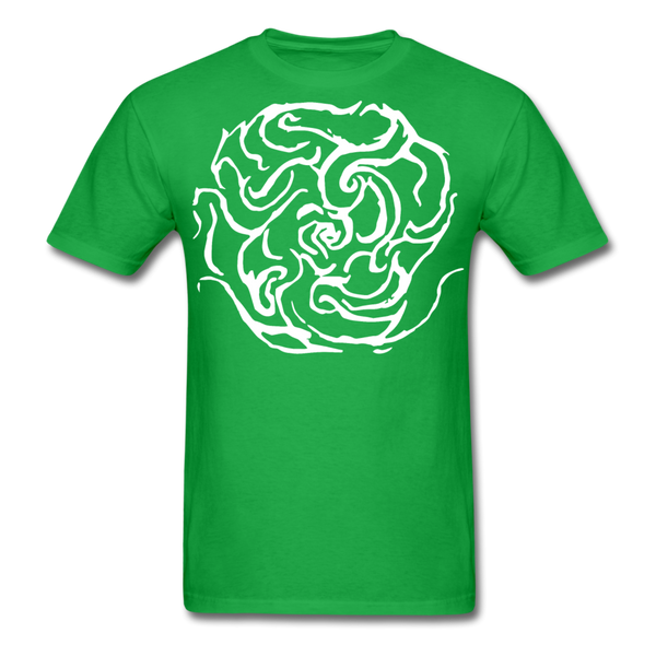 Men's Eternal White Letter T-Shirt - bright green