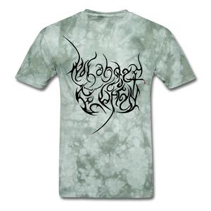 Men's No Longer Buried T-Shirt - military green tie dye