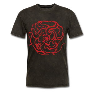 Men's Eternal Red Letter - mineral black