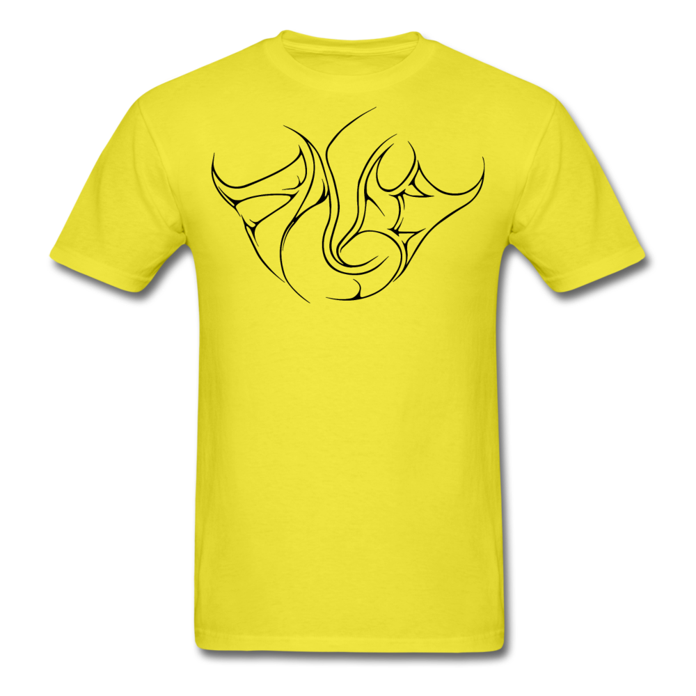 Men's Saved Black Letter - yellow