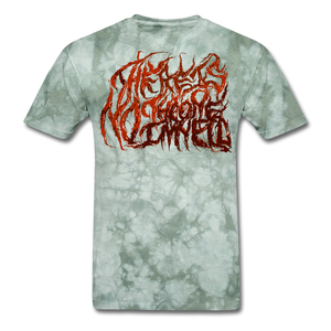 Men's There's No Throne - military green tie dye