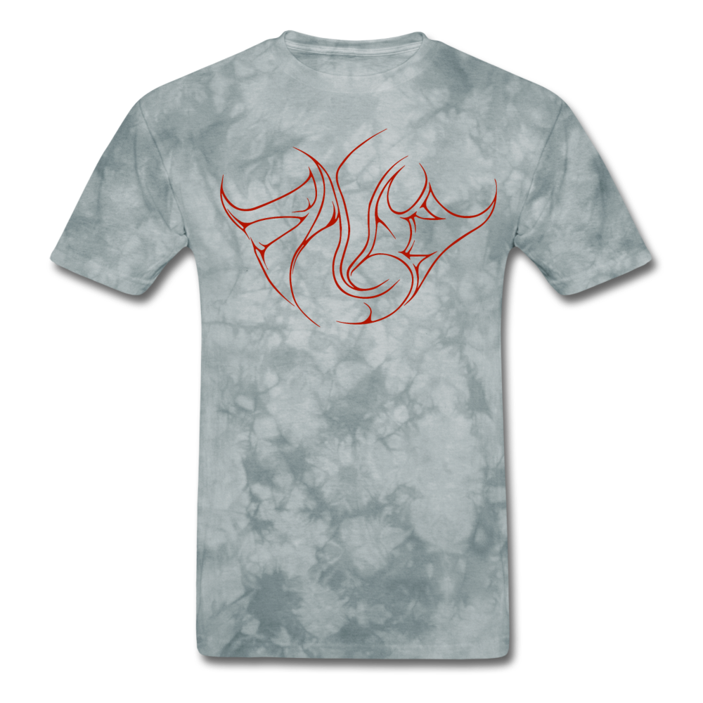 Men's T-Shirt - grey tie dye