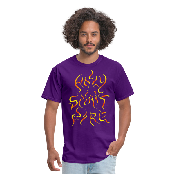 Men's Holy Spirit Fire - purple