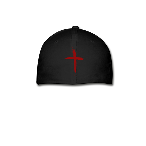 Saved By Grace Baseball Cap - black