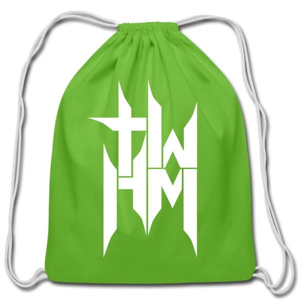 TWHM Cotton Drawstring Bag - clover