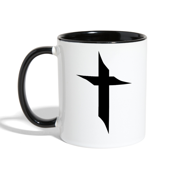 TWHM Contrast Coffee Mug Black Letter - white/black