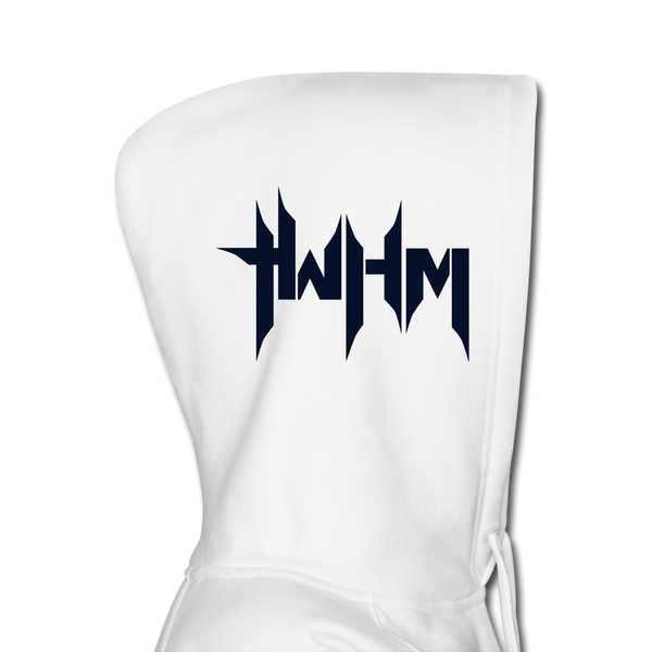 TWHM Full Logo Black Letter Women’s Premium Hoodie - white
