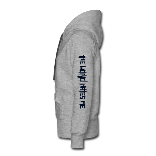 TWHM Full Logo Black Letter Women’s Premium Hoodie - heather gray