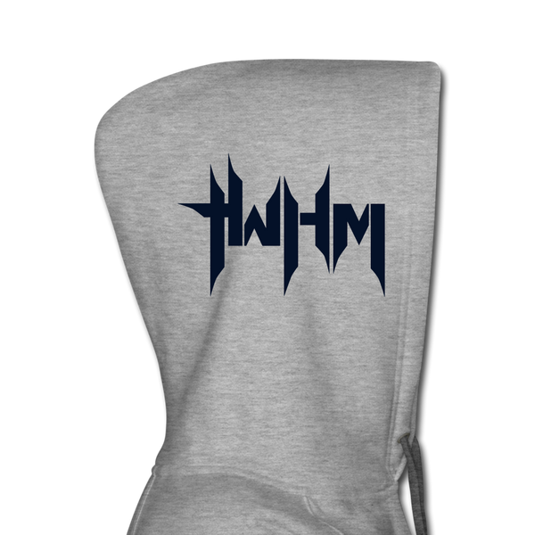 TWHM Full Logo Black Letter Women’s Premium Hoodie - heather gray