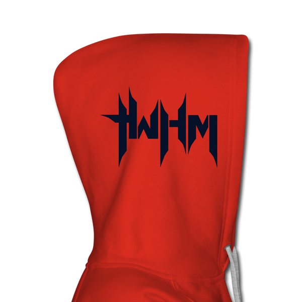 TWHM Full Logo Black Letter Women’s Premium Hoodie - red