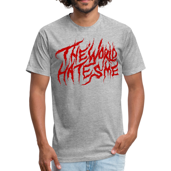 TWHM Fire Graffiti Next Level T-Shirt - heather gray