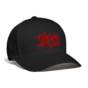 TWHM Fire Graffiti Baseball Cap - black