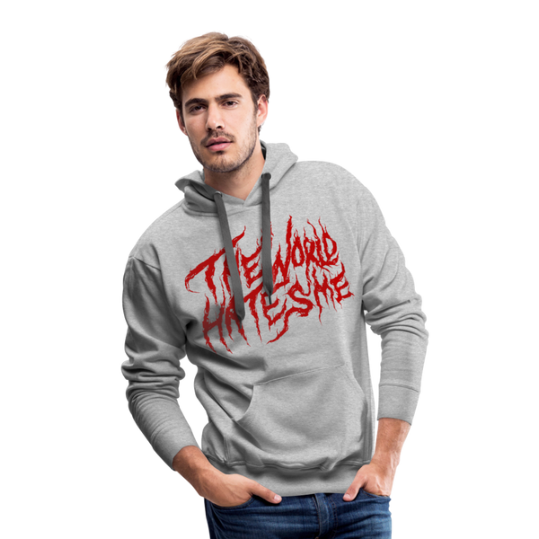 TWHM Fire Graffiti Premium Hoodie - heather gray