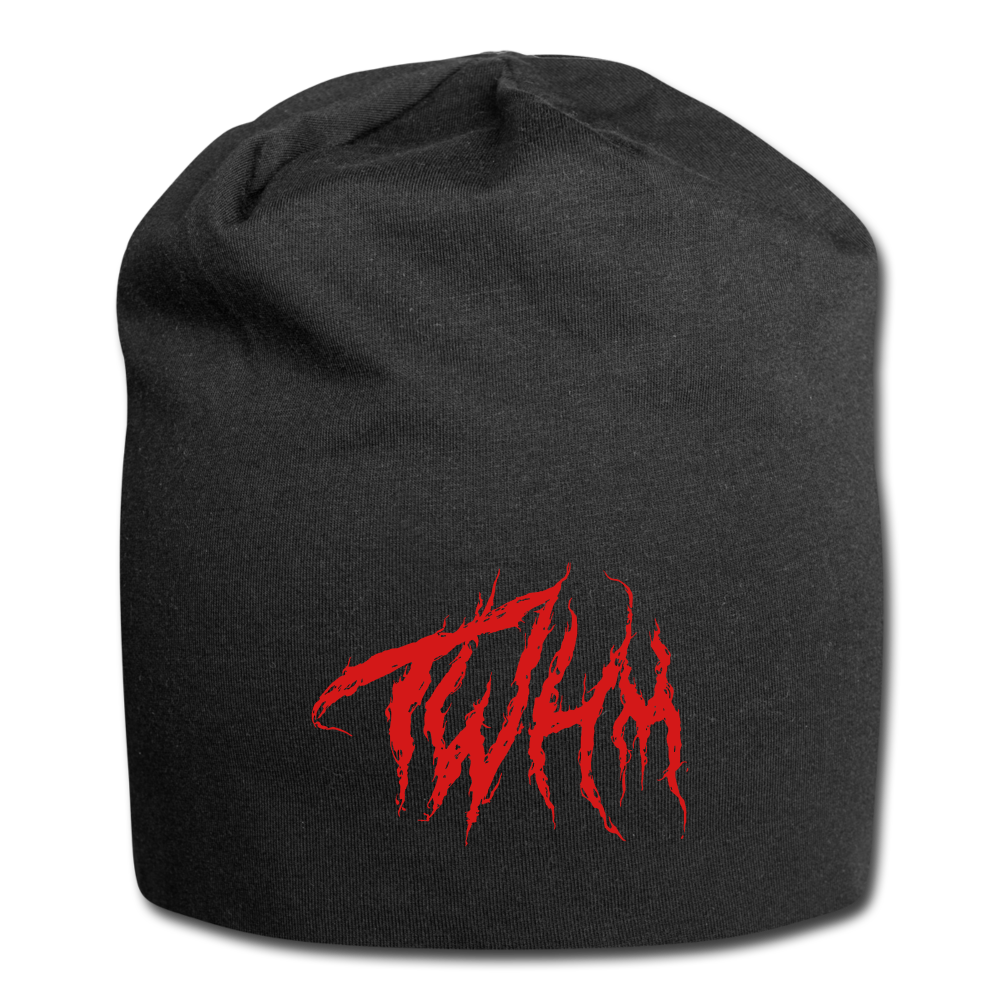 TWHM Fire Graffiti Jersey Beanie - black