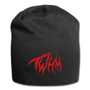 TWHM Fire Graffiti Jersey Beanie - black