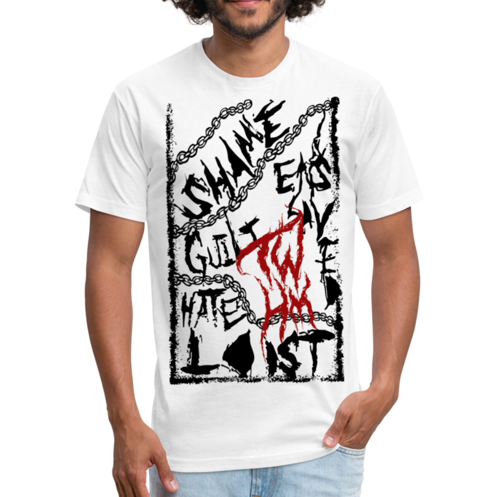 Transformed: Death Fitted Cotton/Poly T-Shirt by Next Level - white