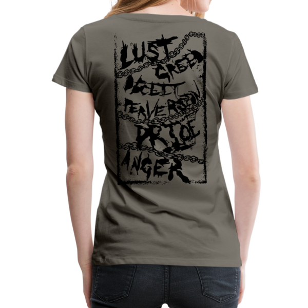 Transformed: Death Women’s Premium T-Shirt - asphalt gray