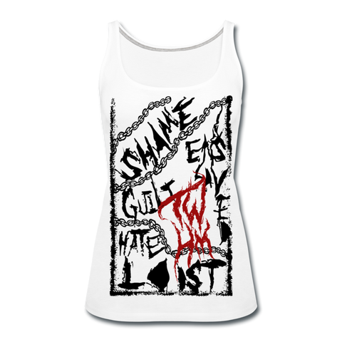 Transformed: Death Women’s Premium Tank Top - white