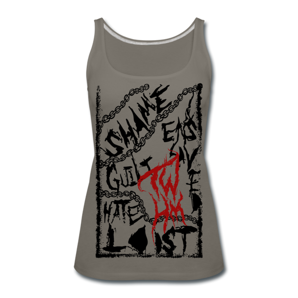 Transformed: Death Women’s Premium Tank Top - asphalt gray