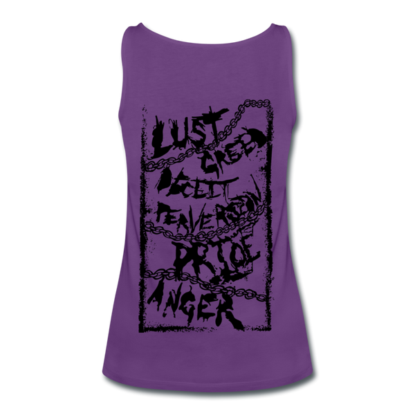 Transformed: Death Women’s Premium Tank Top - purple