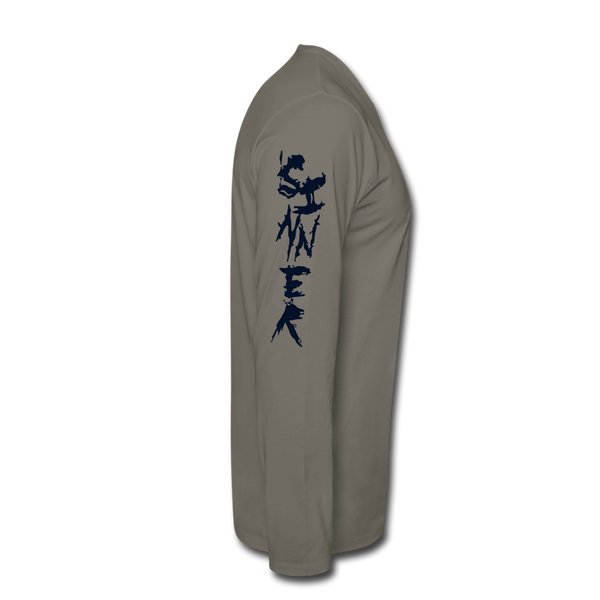 Transformed: Death Men's Premium Long Sleeve T-Shirt - asphalt gray