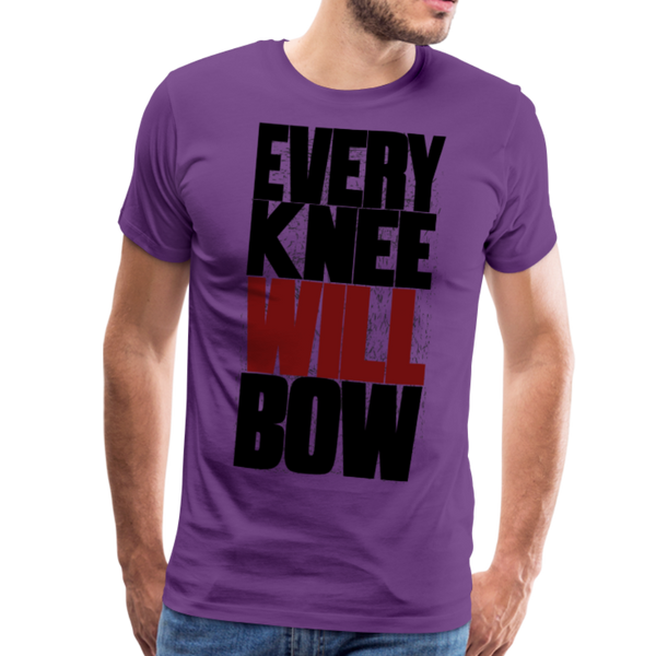 EKWB Original Black + Red Letter Men's Premium T-Shirt - purple