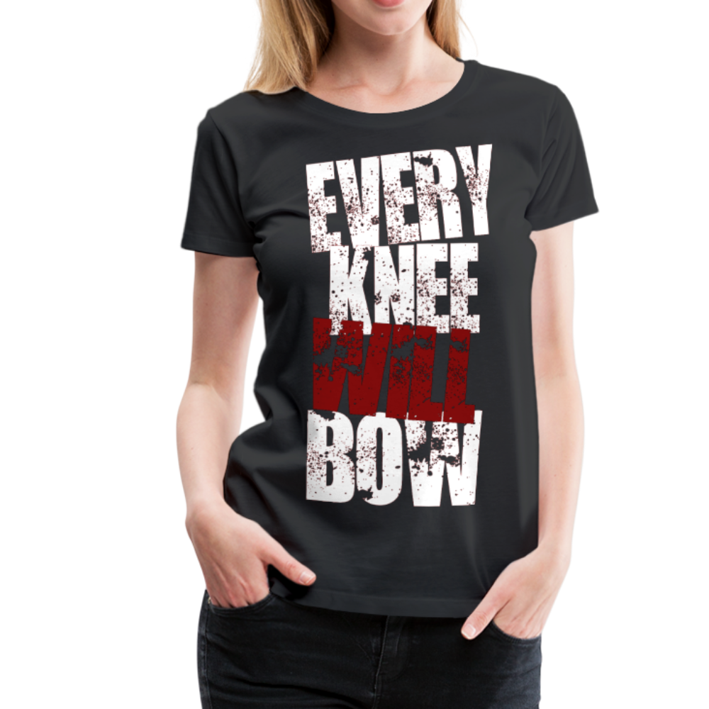 EKWB White Letter Women’s Premium T-Shirt - black