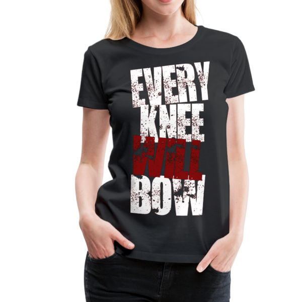 EKWB White Letter Women’s Premium T-Shirt - black