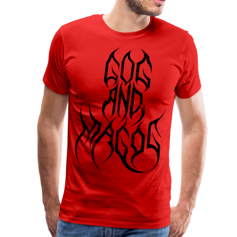 GAM Holy Rebellion Signature Men's Premium T-Shirt - red