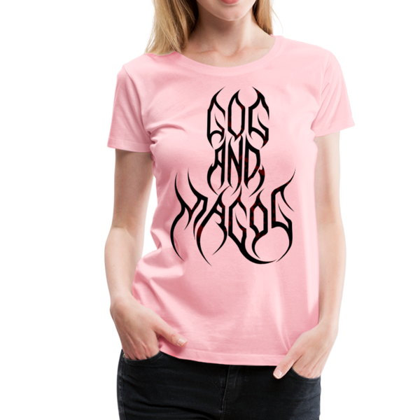 GAM Holy Rebellion Signature Women’s Premium T-Shirt - pink