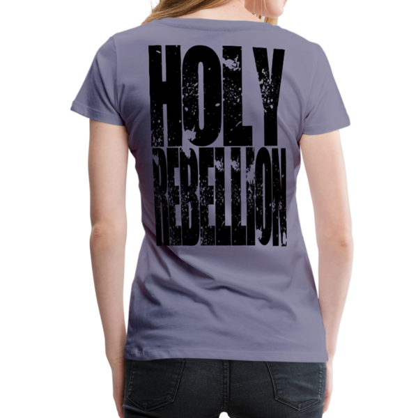 GAM Holy Rebellion Signature Women’s Premium T-Shirt - washed violet