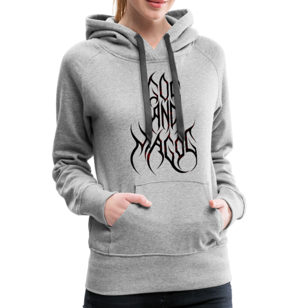 GAM Holy Rebellion Women’s Premium Hoodie - heather gray