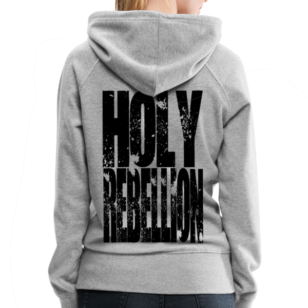 GAM Holy Rebellion Women’s Premium Hoodie - heather gray