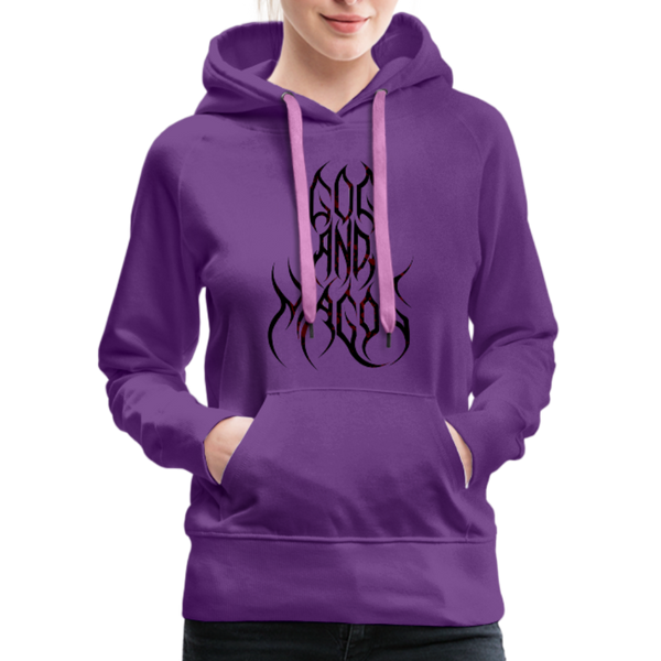 GAM Holy Rebellion Women’s Premium Hoodie - purple