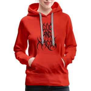 GAM Holy Rebellion Women’s Premium Hoodie - red