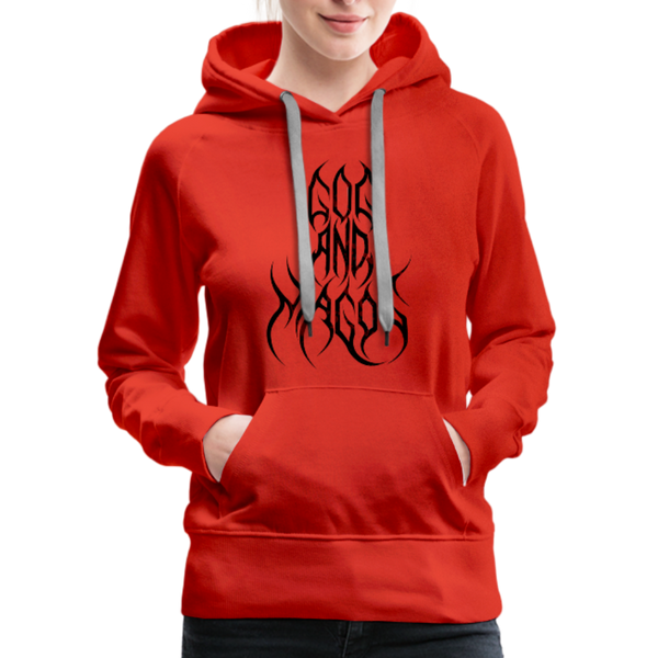 GAM Holy Rebellion Women’s Premium Hoodie - red