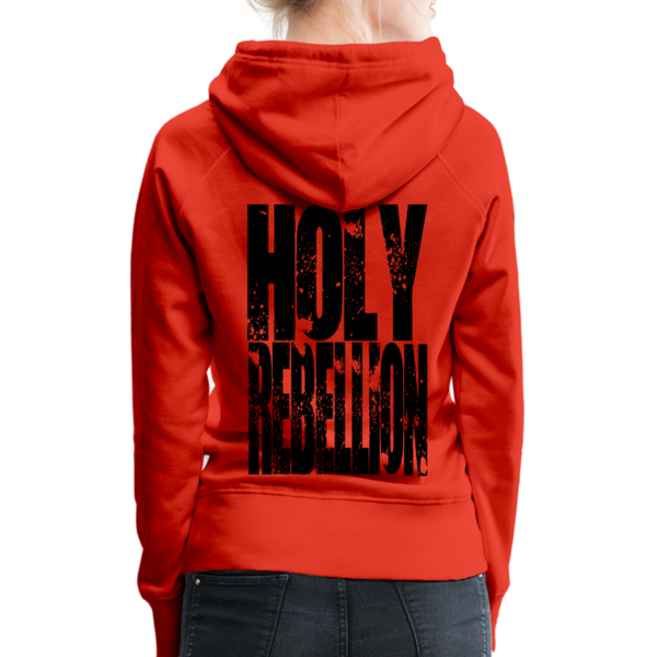 GAM Holy Rebellion Women’s Premium Hoodie - red