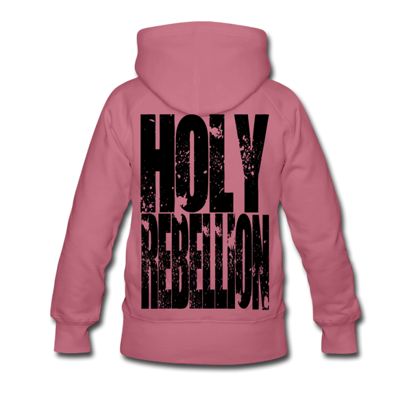 GAM Holy Rebellion Women’s Premium Hoodie - mauve