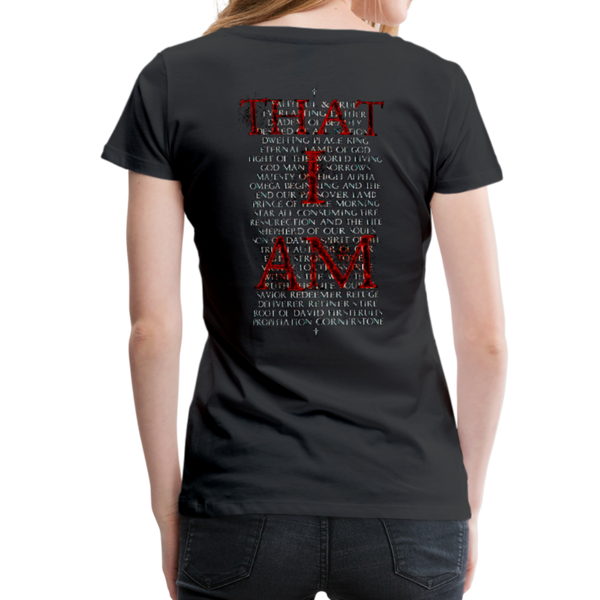 Names Of God Fire Edition Women’s Premium T-Shirt - black