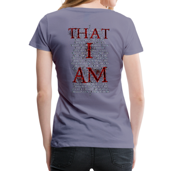 Names Of God Fire Edition Women’s Premium T-Shirt - washed violet