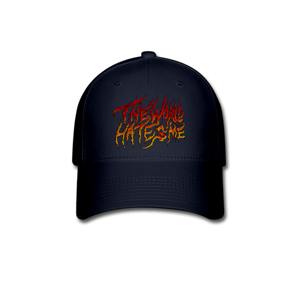 TWHM Fire Graffiti Signature Baseball Cap - navy