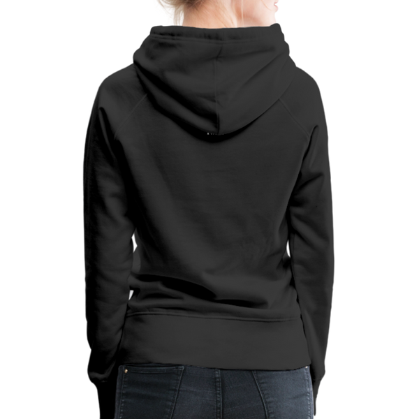 Alpha + Omega White Women’s Premium Hoodie - black