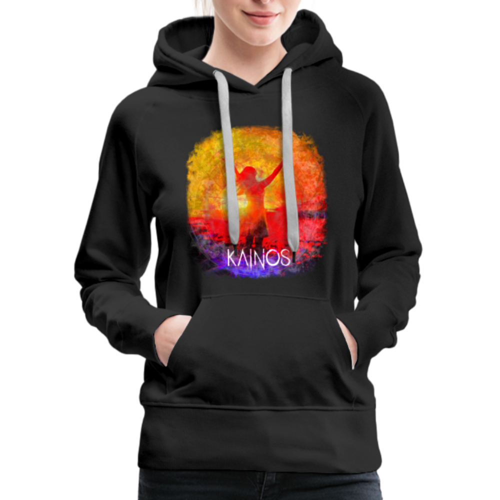 KAINOS Daughter of Yahweh Women’s Premium Hoodie - black