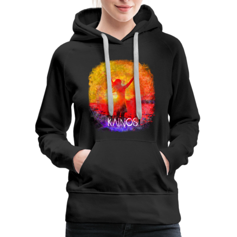 KAINOS Daughter of Yahweh Women’s Premium Hoodie - black