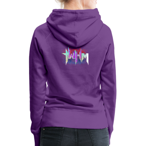 KAINOS Daughter of Yahweh Women’s Premium Hoodie - purple