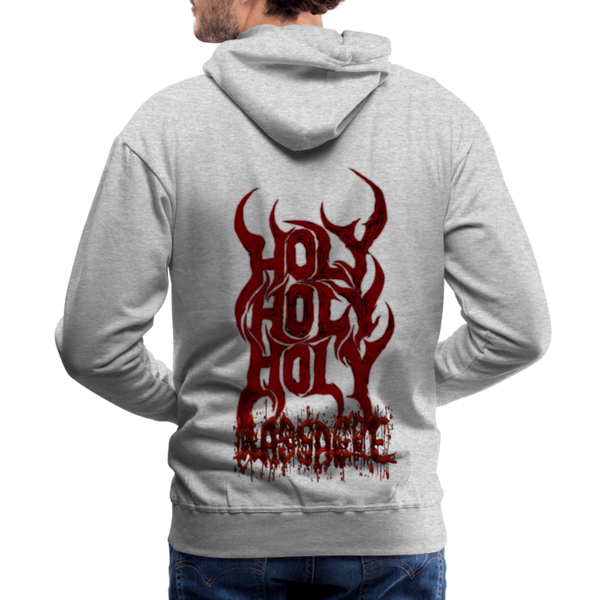 GAM Holy Holy Holy Massacre Men’s Premium Hoodie - heather gray